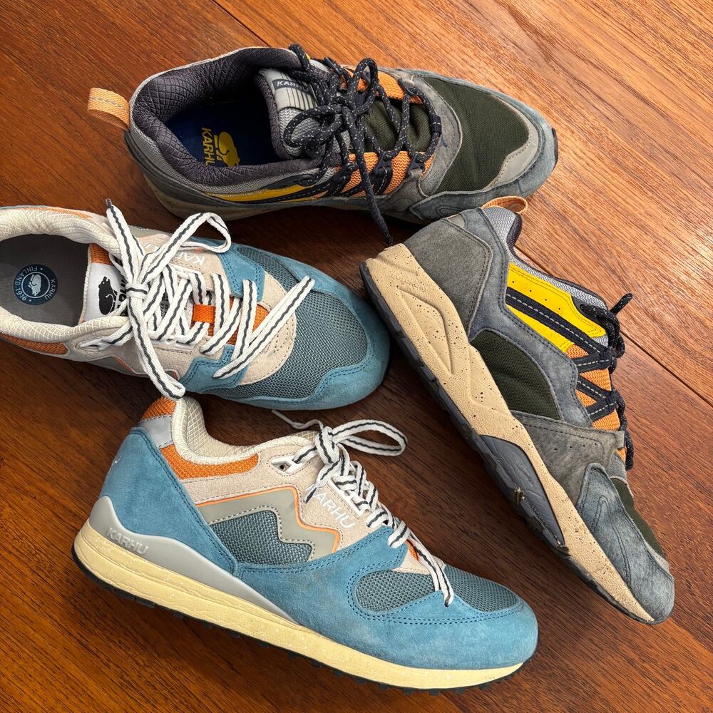 KARHU Fusion 2.0 & KARHU Synchron Classic Reef Waters Shoes in Blue Men's 8